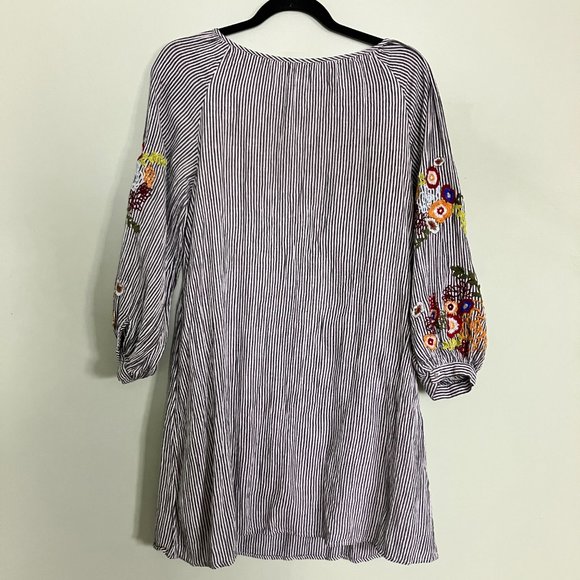Anthropologie Feather Bone Lindsey Embroidered Floral Size XS - Picture 3 of 9